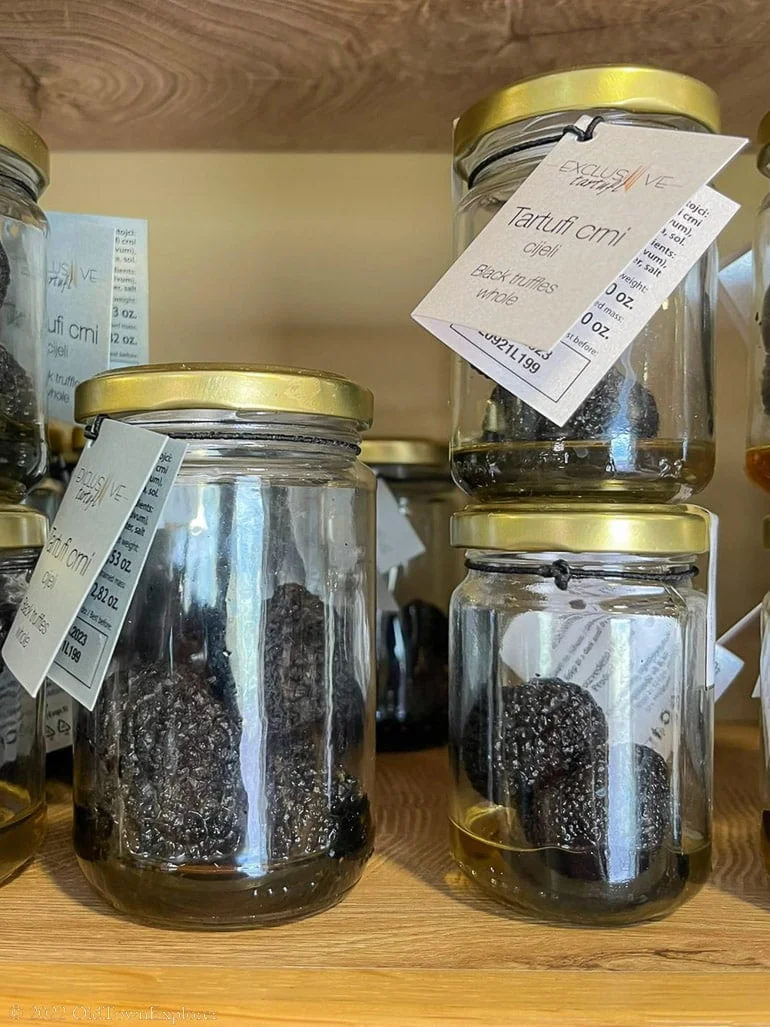 Black Truffles in Motovun, Croatia Black Truffles in Motovun, Croatia