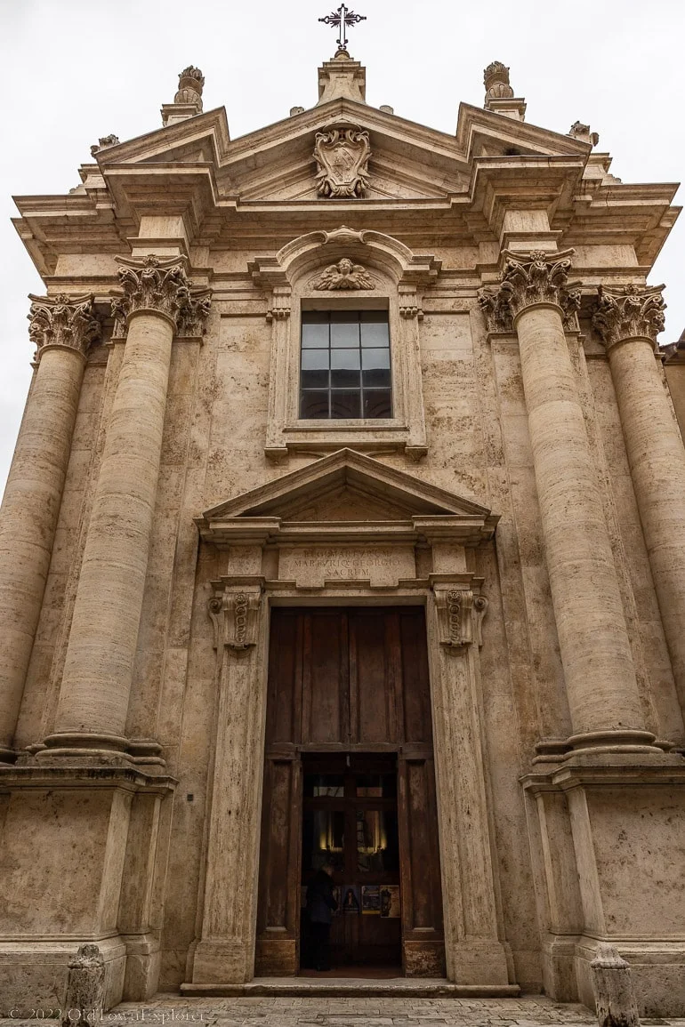 Church of San Giorgio in Siena, Italy
