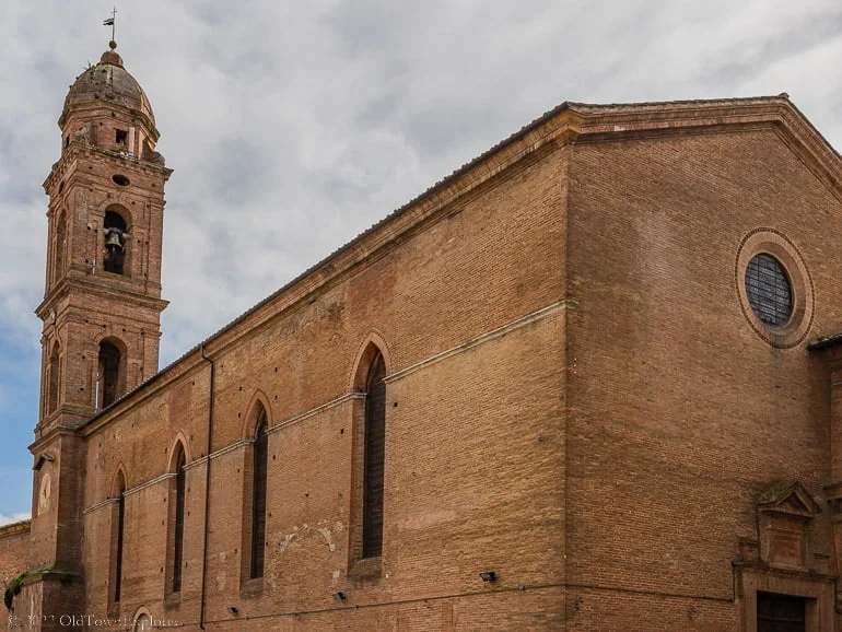 Church of Saint Niccolo al Carmine in Siena, Italy