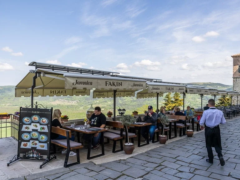 Konoba Fakin restaurant Konoba Fakin restaurant in Motovun, Croatia