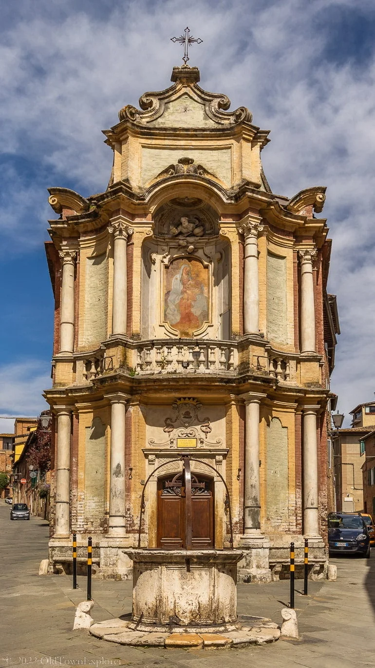 Chapel of the Madonna del Rosario in Siena, Italy