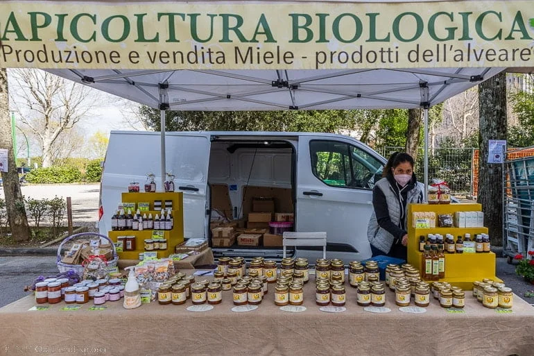 Mercato dela Lizza in Siena, Italy