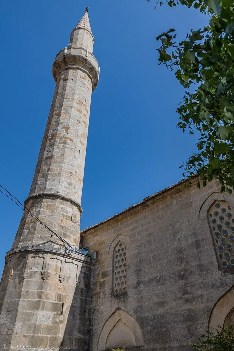 Nezir Agina Mosque in Mostar, Bosnia and Herzegovina Nezir Agina Mosque in Mostar, Bosnia and Herzegovina