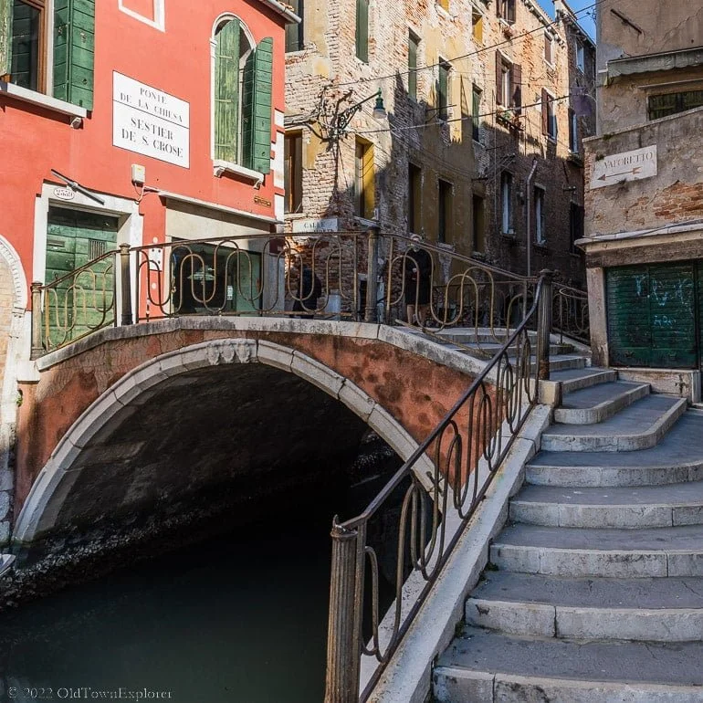 Ponte Della Chiesa in Venice, Italy