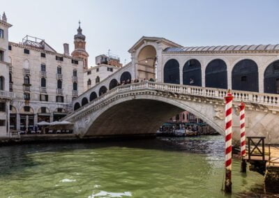 Rialto Bridge in Venice, Italy