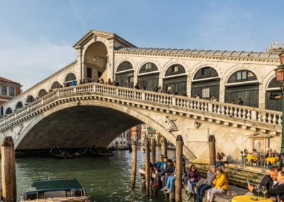 Rialto Bridge in Venice, Italy