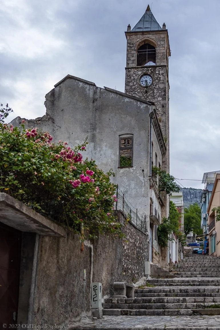 Sahat Kula aka Mostar Clock Tower Sahat Kula aka Mostar Clock Tower in Mostar, Bosnia and Herzegovina