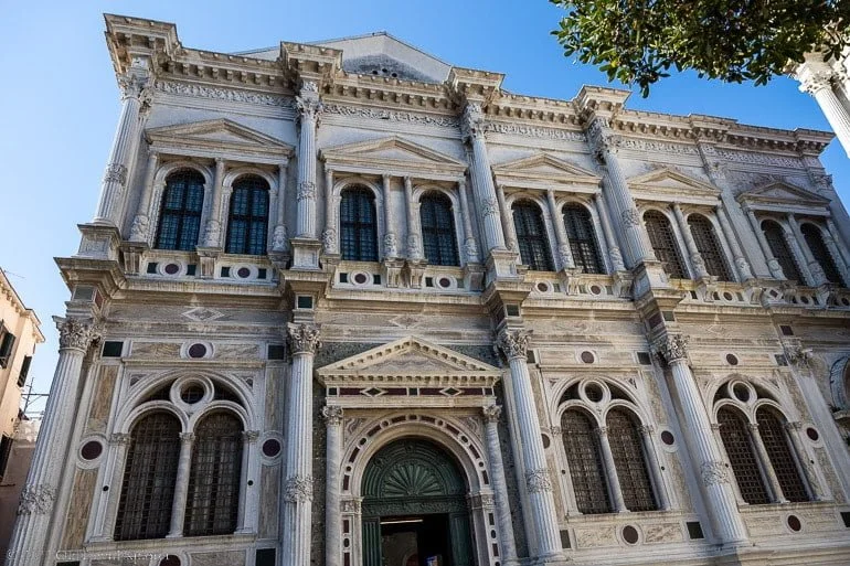 Scuola Grande di San Rocco in Venice, Italy
