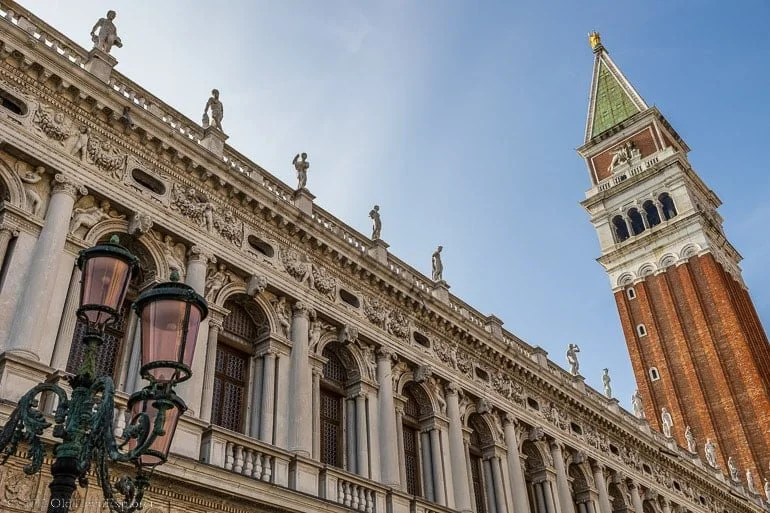St. Mark's Campanile in Venice, Italy