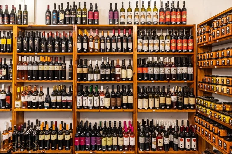 Wine Store in Rovinj, Croatia