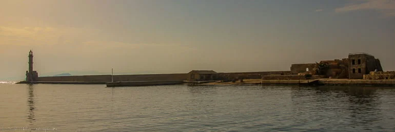 Lighthouse of Chania Crete Greece
