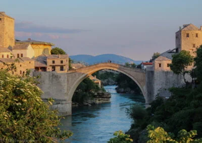 Mostar Old Bridge Mostar Bosnia