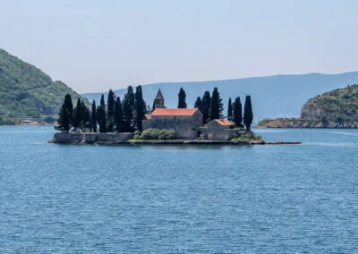 Otocic Sveti Dorde Kotor Bay Montenegro