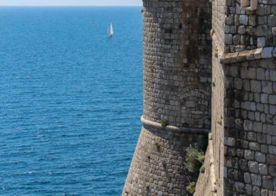 The best things to see in Dubrovnik, Croatia includes the Walls of Dubrovnik