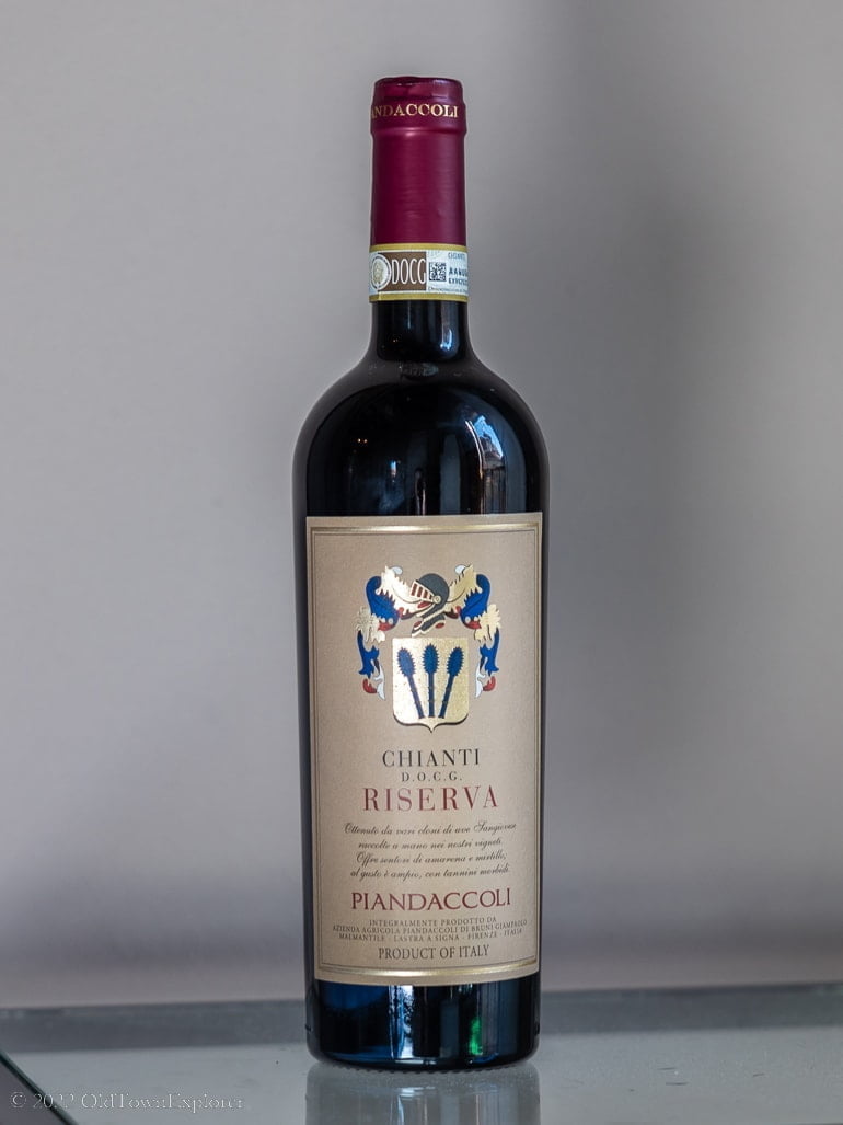 Chianti Riserva Florence, Italy