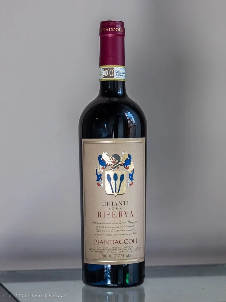 Chianti Riserva Florence, Italy