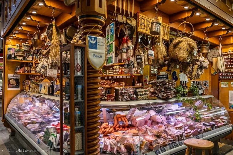 Game Meats Shop in Florence, Italy Game Meats Shop in Florence, Italy