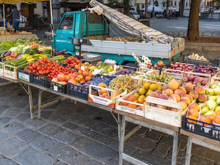 Mercato di Santo Spirito in Florence, Italy Mercato di Santo Spirito in Florence, Italy