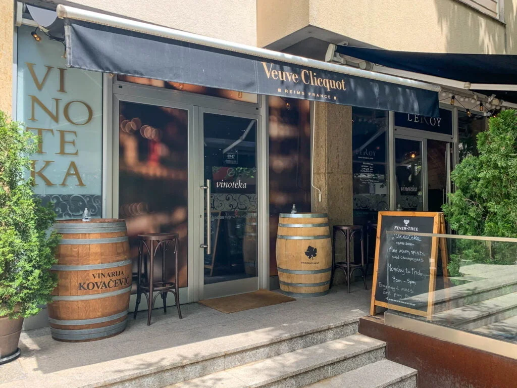 Bosnia Wine Wine Bar in Mostar, Bosnia
