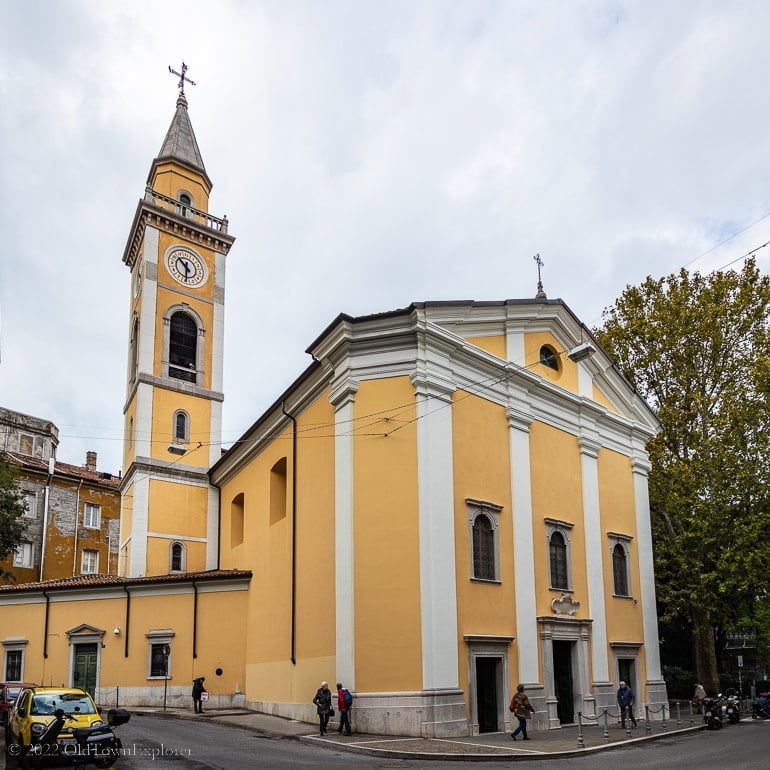 Chiesa Parrocchiale della Beata Vergine del Soccorso in Trieste, Italy Chiesa Parrocchiale della Beata Vergine del Soccorso in Trieste, Italy