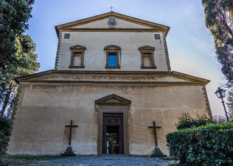 Chiesa di San Salvatore al Monte in Florence, Italy