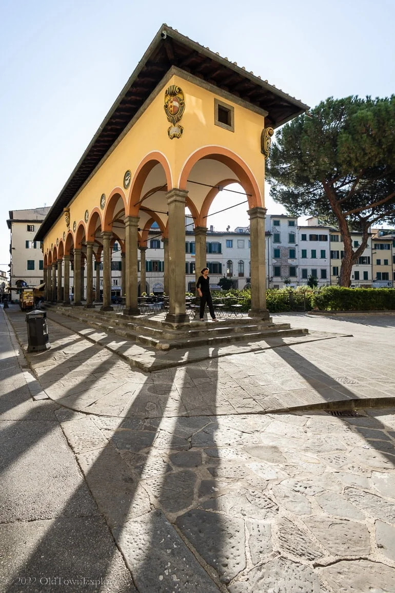 Fish Market (Loggia del Pesce) in Florence, Italy