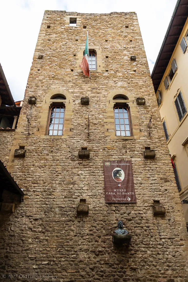 House of Dante in Florence, Italy
