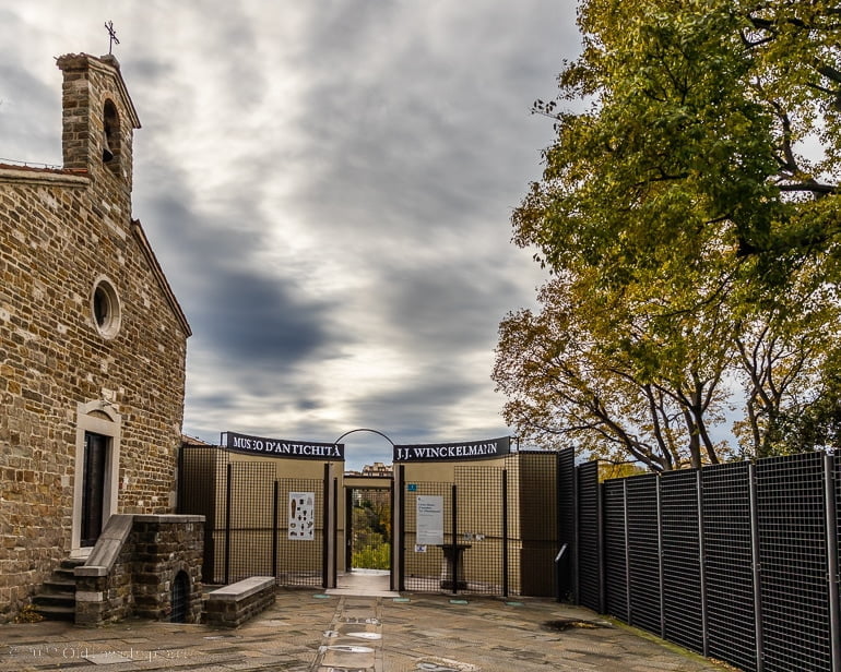 J.J. Winckelmann Antiquities Museum in Trieste, Italy J.J. Winckelmann Antiquities Museum in Trieste, Italy