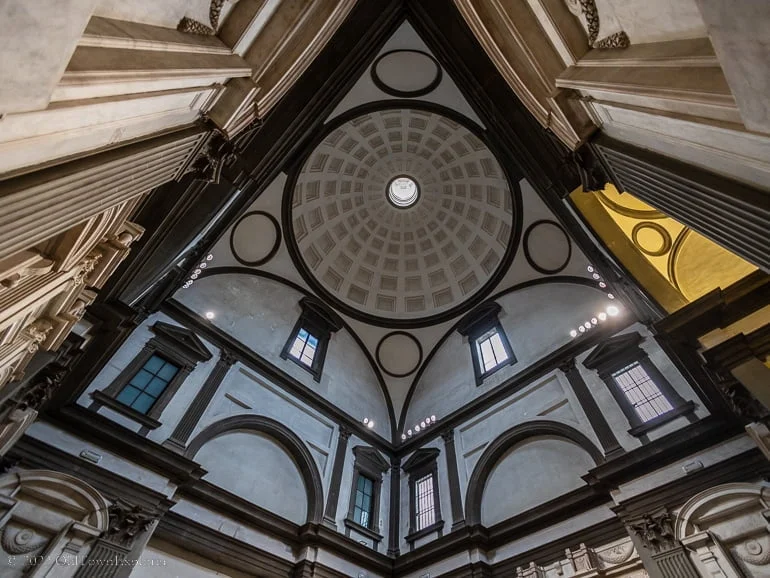 New Sacristy of San Lorenzo in Florence, Italy