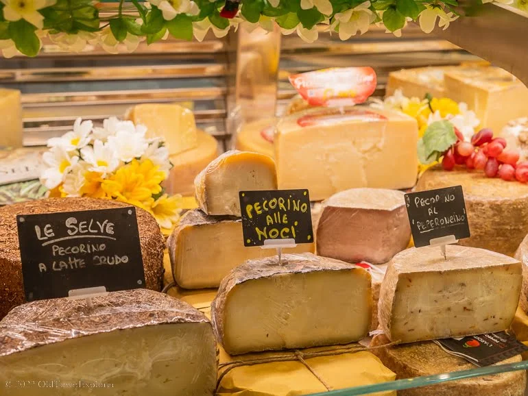 Pecorino in Florence, Italy Pecorino in Florence, Italy