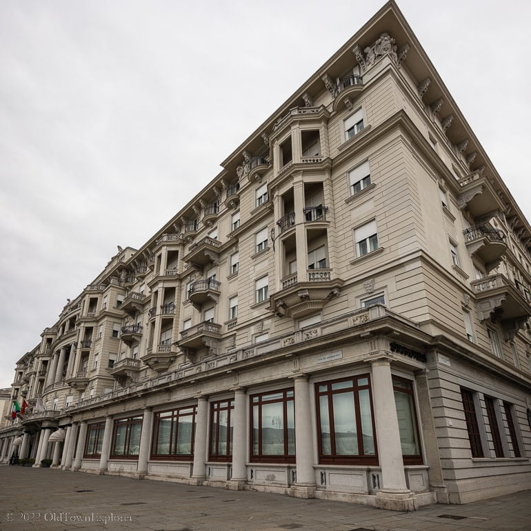 Savoia Excelsior Palace in Trieste, Italy Savoia Excelsior Palace in Trieste, Italy