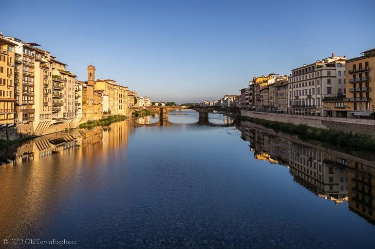 St. Trinity Bridge in Florence, Italy