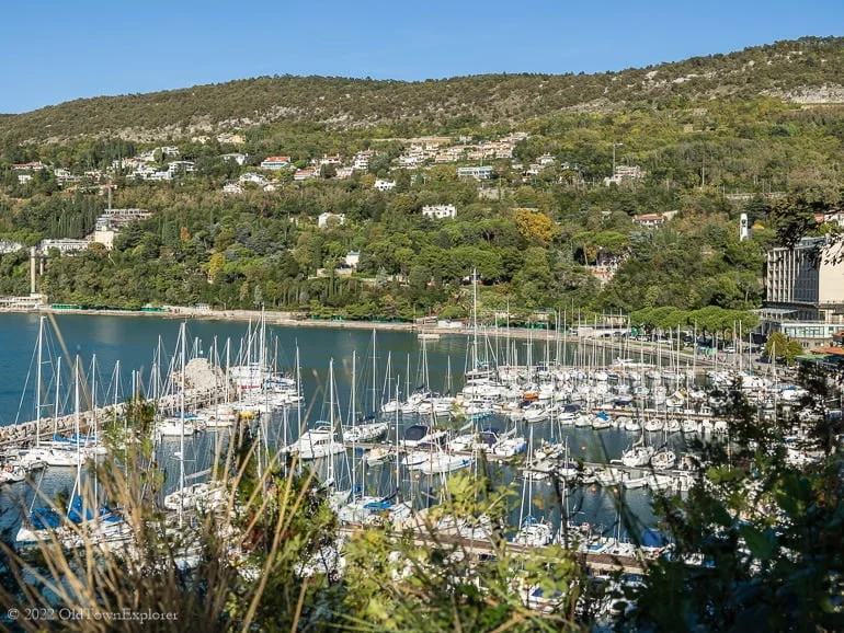 Miramare Castle Park in Trieste, Italy