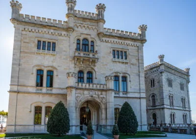 Miramare Castle in Trieste, Italy