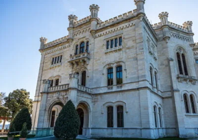 Miramare Castle in Trieste, Italy