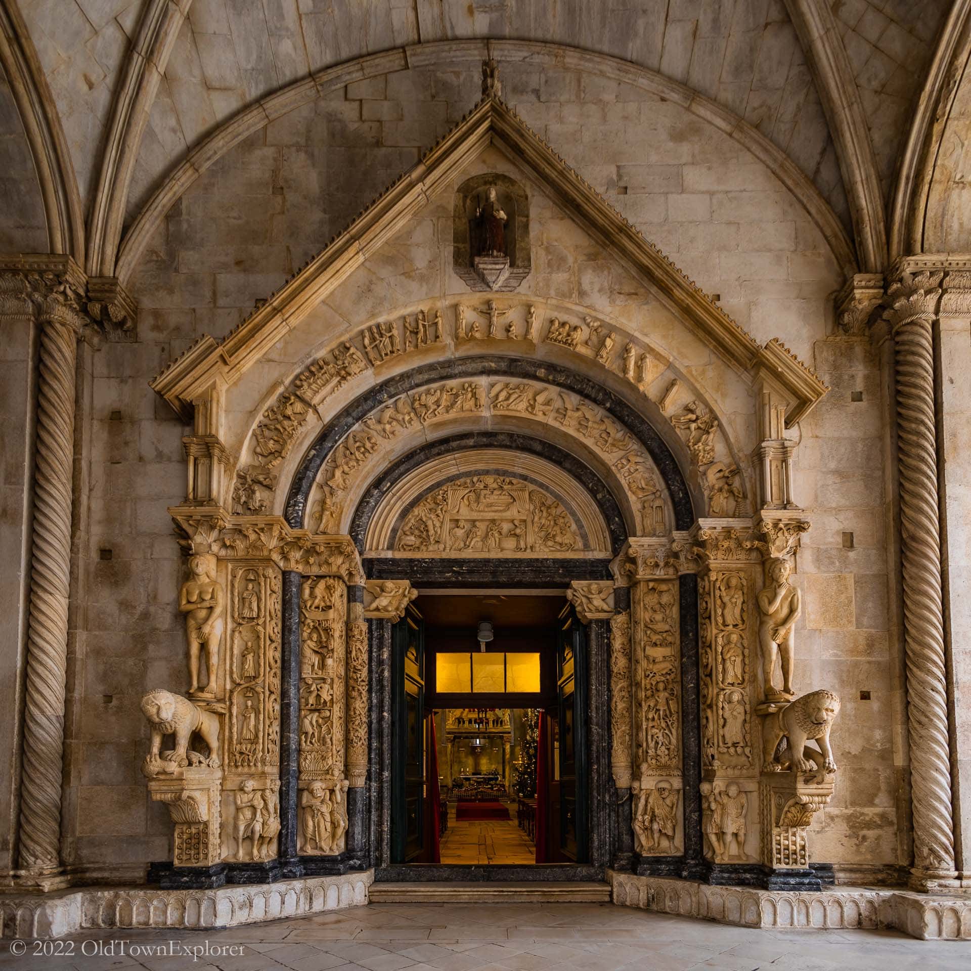 Radovan's Portal in Trogir, Croatia