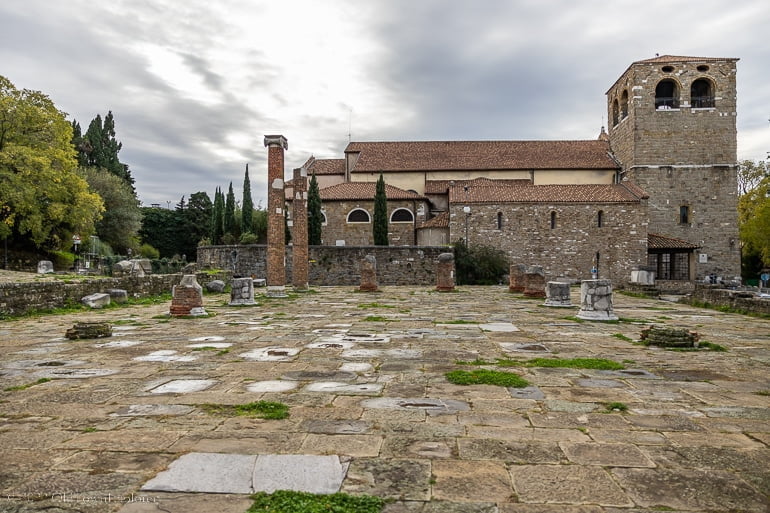 Roman Forum in Trieste, Italy Roman Forum in Trieste, Italy