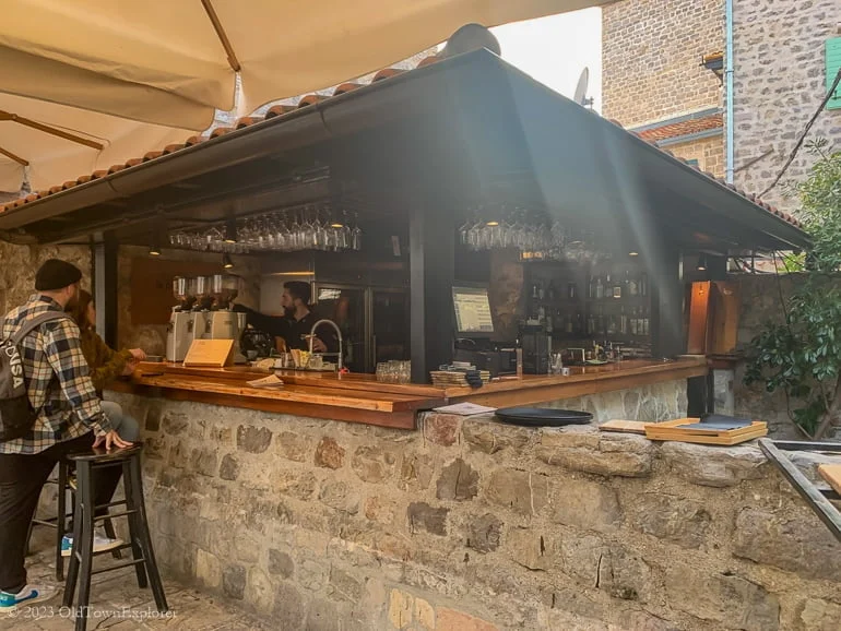 Casper Bar in Budva, Montenegro Casper Bar in Budva, Montenegro
