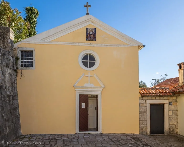 Church of St. Leopold Mandic in Herceg Novi, Montenegro Church of St. Leopold Mandic in Herceg Novi, Montenegro