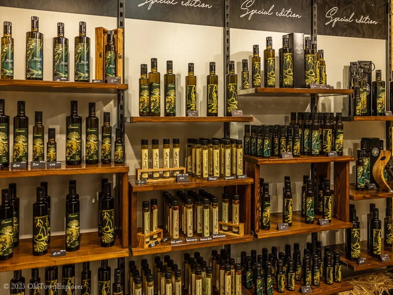 Mother Tree olive oil in Budva, Montenegro