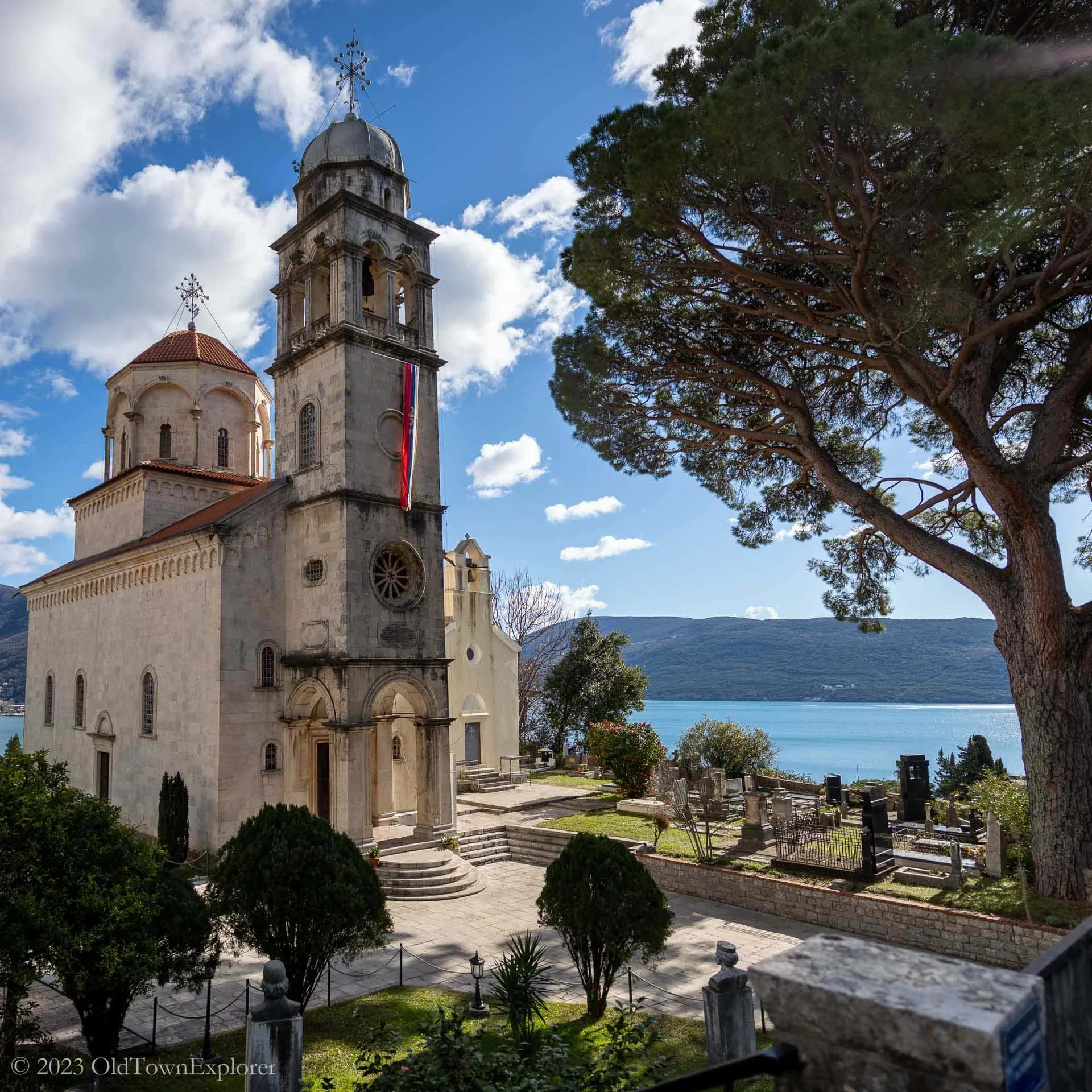 Savina Monastery in Herceg Novi, Montenegro
