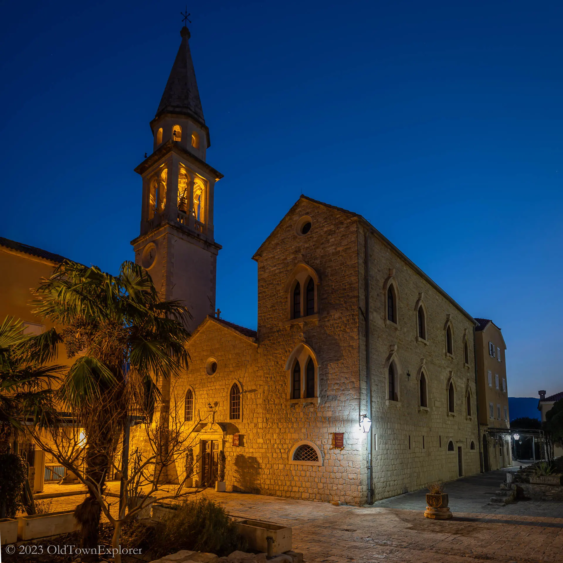 Church of St. Ivan in Budva, Montenegro Church of St. Ivan in Budva, Montenegro