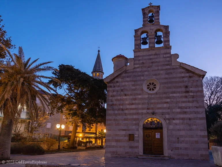 Church of the Holy Trinity in Budva, Montenegro Church of the Holy Trinity in Budva, Montenegro