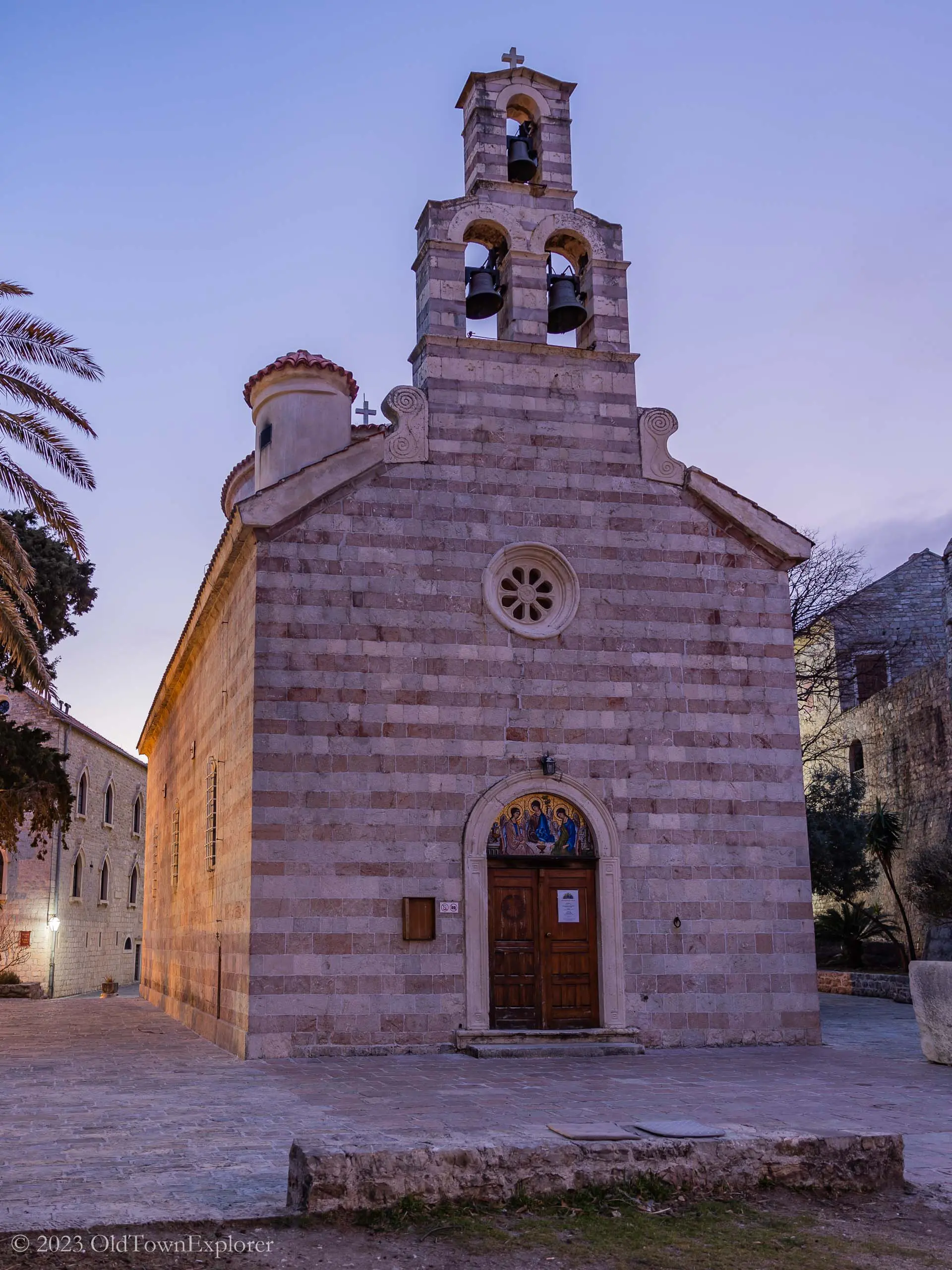 Church of the Holy Trinity in Budva, Montenegro