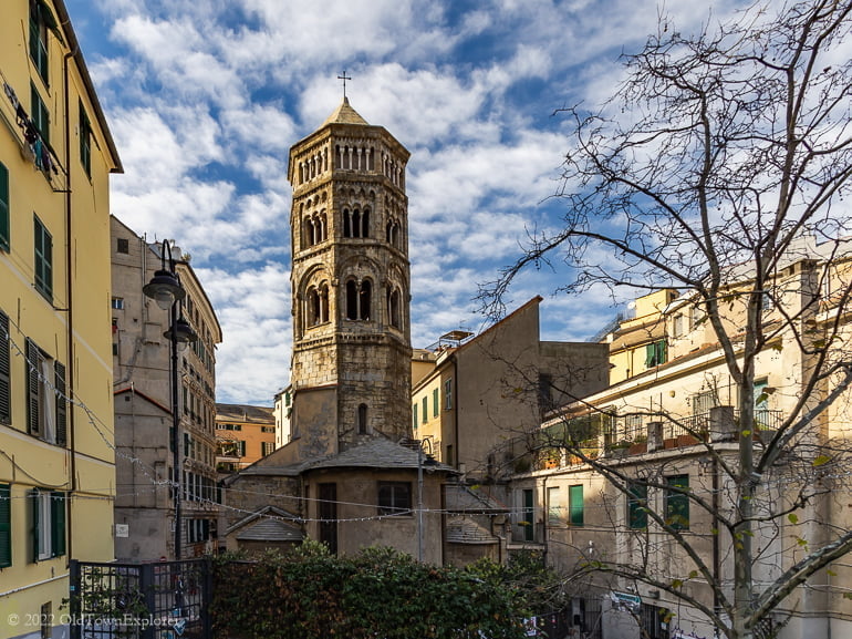 Church San Donato in Genoa, Italy