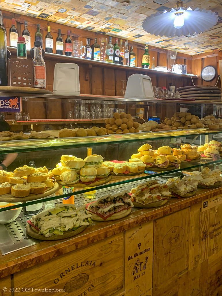 Cicchetti in Venice, Italy Cicchetti in Venice, Italy