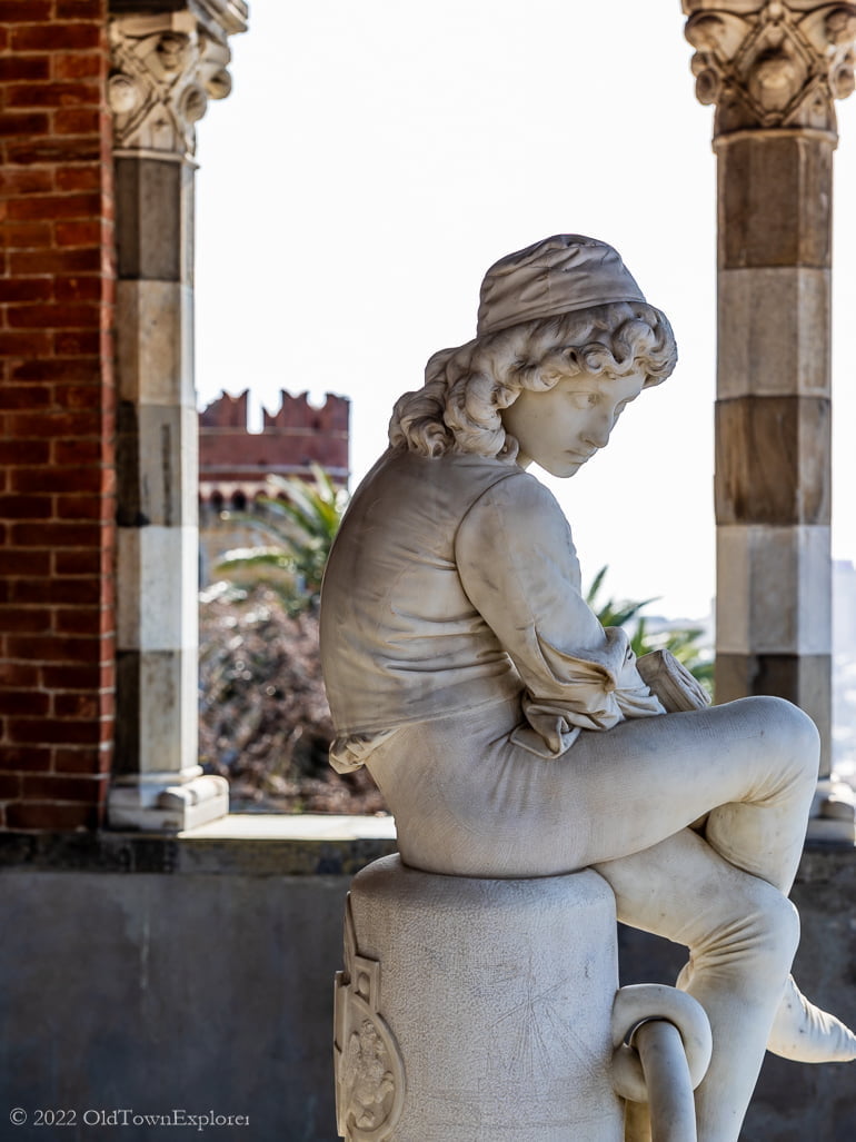 D'Albertis Castle in Genoa, Italy