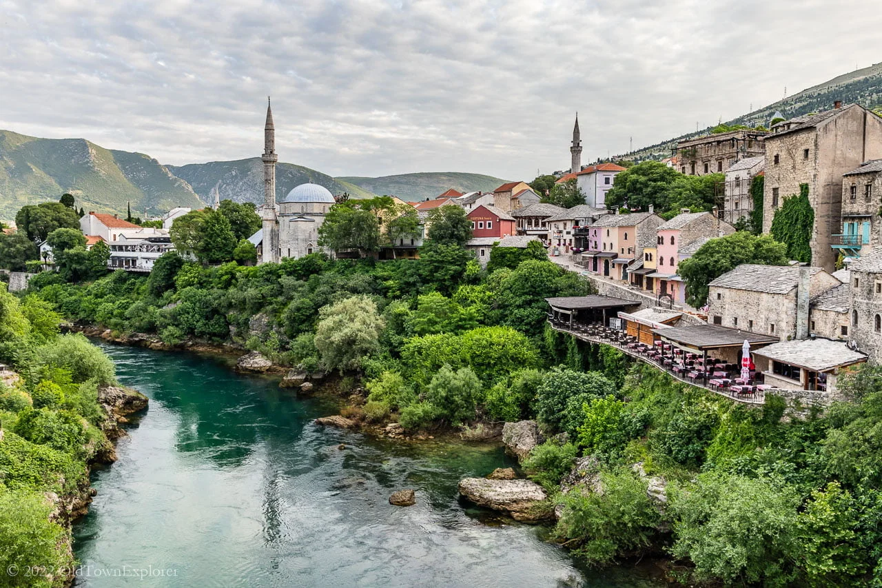 Old Town in Mostar, Bosnia Old Town in Mostar, Bosnia