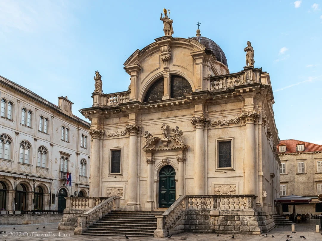 St. Blaise's Church in Dubrovnik, Croatia