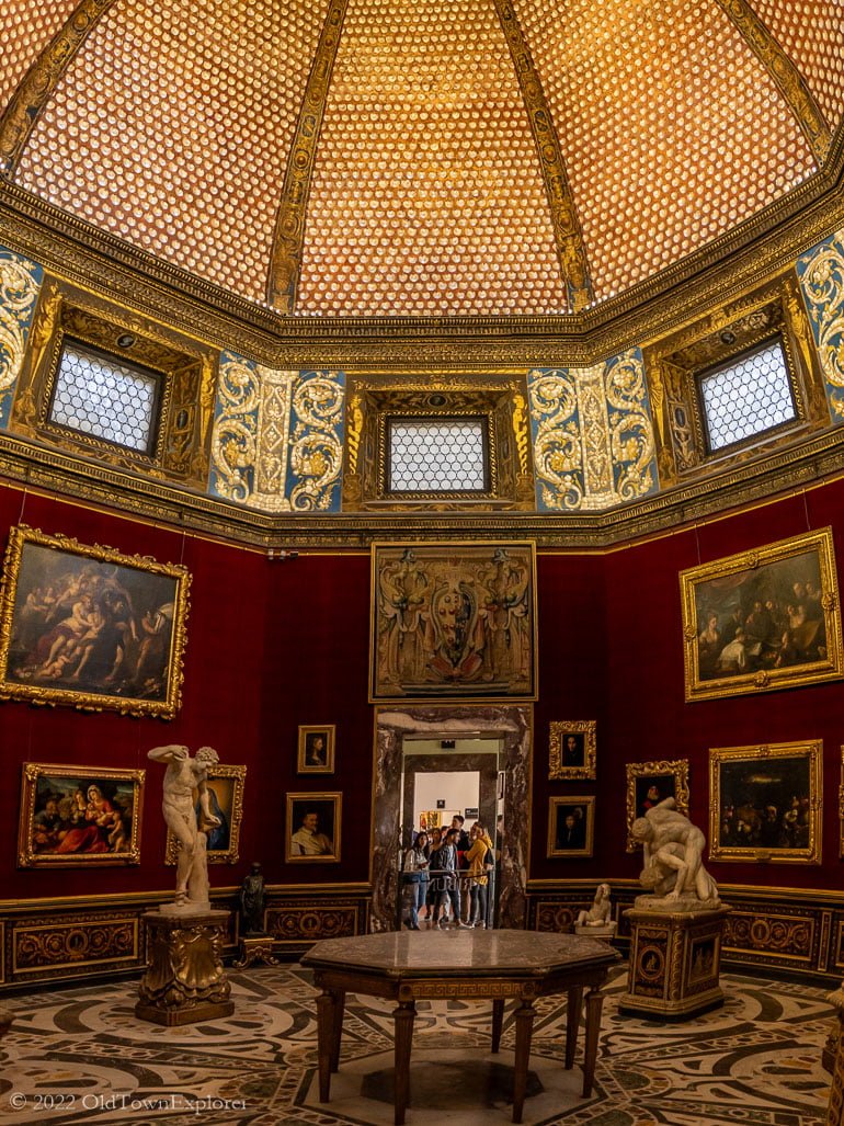Uffizi Gallery in Florence, Italy